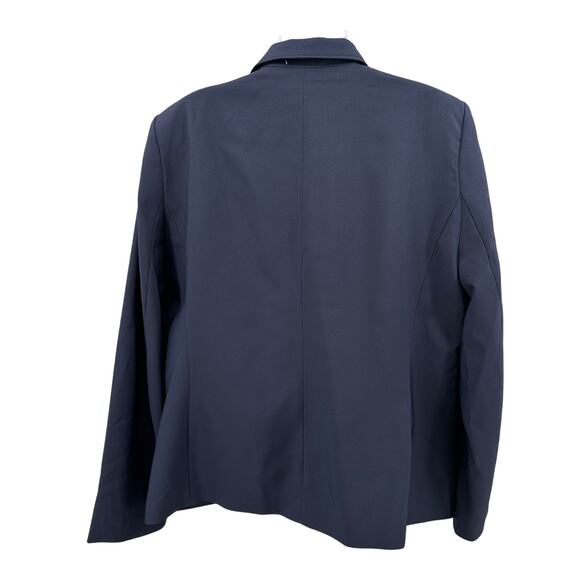 Tahari Arthur S. Levine Blazer Jacket Women's 16 Navy Blue MAM652 Professional - Picture 9 of 12